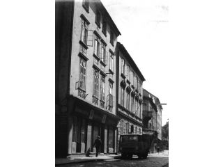Biskupská street in the year 1981